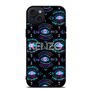 KENZO PARIS EYE PATTERN iPhone 15 Plus Case Cover KENZO PARIS EYE PATTERN iPhone 15 Plus Case Cover