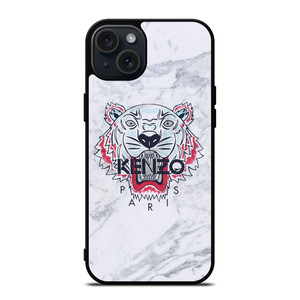 KENZO PARIS TIGER MARBLE iPhone 15 Plus Case Cover