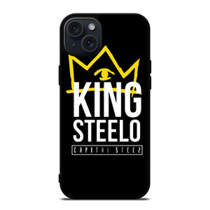 KING STEELO CAPITAL STEEZ LOGO iPhone 15 Plus Case Cover