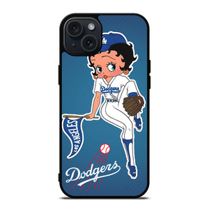 LA DODGERS X BETTY BOOP iPhone 15 Plus Case Cover