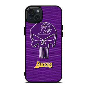 LA LAKERS PUNISHER LOGO iPhone 15 Plus Case Cover