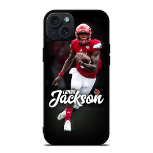 LAMAR JACKSON LOUISVILLE NFL iPhone 15 Plus Case Cover LAMAR JACKSON LOUISVILLE NFL iPhone 15 Plus Case Cover