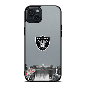 LAS VEGAS RAIDERS NFL ICON iPhone 15 Plus Case Cover LAS VEGAS RAIDERS NFL ICON iPhone 15 Plus Case Cover