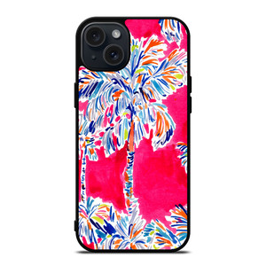 LILLY PULITZER RED VINTAGE iPhone 15 Plus Case Cover