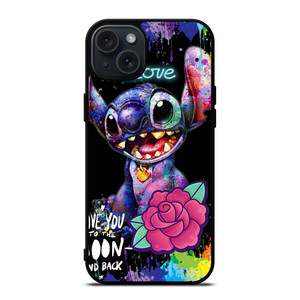 LILO AND STITCH ART iPhone 15 Plus Case Cover