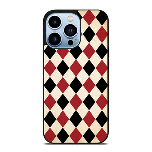 DIAMOND RED BACK PATTERN iPhone 13 Pro Max Case Cover