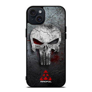 MAGPUL PUNISHER METAL LOGO iPhone 15 Plus Case Cover