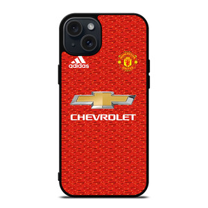 MANCHESTER UNITED 2020 HOME JERSEY iPhone 15 Plus Case Cover