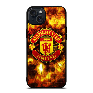 MANCHESTER UNITED FOOTBALL CLUB iPhone 15 Plus Case Cover MANCHESTER UNITED FOOTBALL CLUB iPhone 15 Plus Case Cover