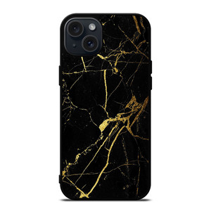 MARBLE GOLD PATTERN iPhone 15 Plus Case Cover