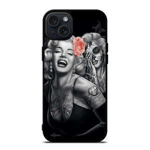 MARILYN MONROE TATTOO iPhone 15 Plus Case Cover MARILYN MONROE TATTOO iPhone 15 Plus Case Cover