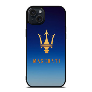 MASERATI GOLD LOGO iPhone 15 Plus Case Cover