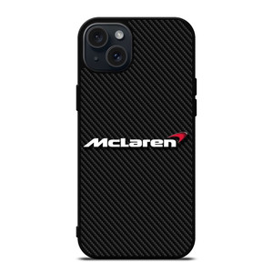 MCLAREN LOGO CARBON iPhone 15 Plus Case Cover