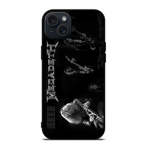MEGADETH ROCK BAND LOGO iPhone 15 Plus Case Cover