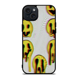 MELTED SMILEY FACE iPhone 15 Plus Case Cover MELTED SMILEY FACE iPhone 15 Plus Case Cover