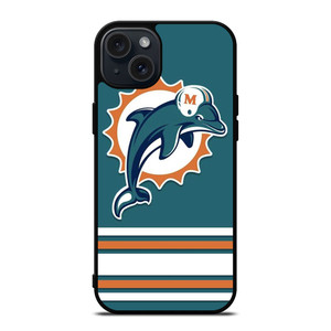 MIAMI DOLPHINS logo iPhone 15 Plus Case Cover