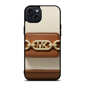 MICHAEL KORS MK LOGO HAND BAG iPhone 15 Plus Case Cover