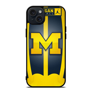 MICHIGAN WOLVERINES LOGO iPhone 15 Plus Case Cover