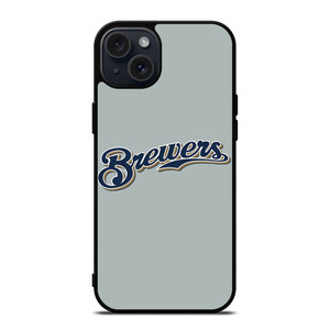 MILWAUKEE BREWERS LOGO BASEBALL TEAM iPhone 15 Plus Case Cover