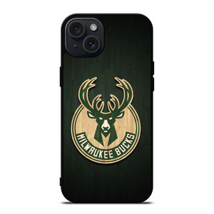 MILWAUKEE BUCKS WOODEN LOGO iPhone 15 Plus Case Cover MILWAUKEE BUCKS WOODEN LOGO iPhone 15 Plus Case Cover