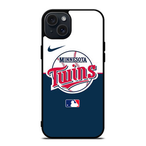 MINNESOTA TWINS MLB LOGO iPhone 15 Plus Case Cover
