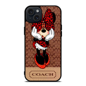 MINNIE MOUSE COACH 2 iPhone 15 Plus Case Cover