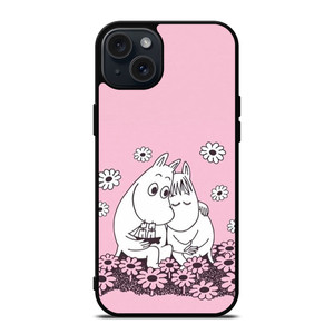 MOOMIN PINK iPhone 15 Plus Case Cover MOOMIN PINK iPhone 15 Plus Case Cover