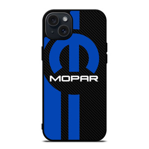 MOPAR CARBON LOGO iPhone 15 Plus Case Cover