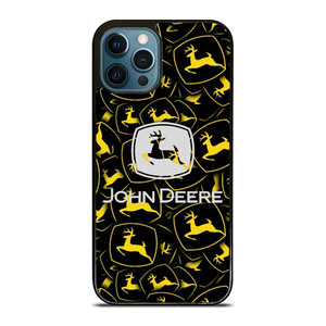 JOHN DEERE LOGO PATTERN iPhone 12 Pro Max Case Cover