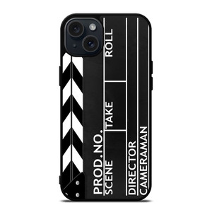 MOVIE CLAPPER BOARD iPhone 15 Plus Case Cover