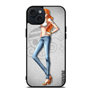 NAMI ONE PIECE ANIME iPhone 15 Plus Case Cover