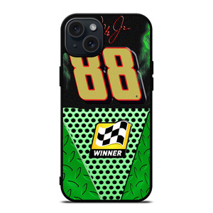 NASCAR 88 DALE EARNHARDT JR SIGNATURE iPhone 15 Plus Case Cover