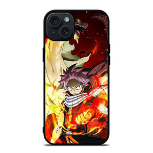 NATSU DRAGNEEL FAIRY TAIL DRAGON iPhone 15 Plus Case Cover NATSU DRAGNEEL FAIRY TAIL DRAGON iPhone 15 Plus Case Cover
