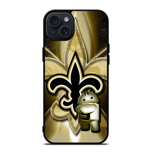 NEW ORLEANS SAINTS NFL iPhone 15 Plus Case Cover