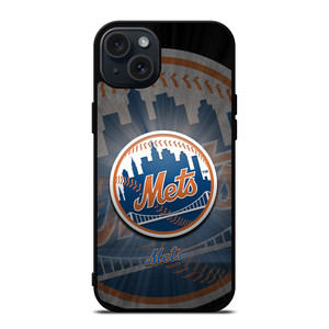 NEW YORK METS MLB LOGO iPhone 15 Plus Case Cover NEW YORK METS MLB LOGO iPhone 15 Plus Case Cover