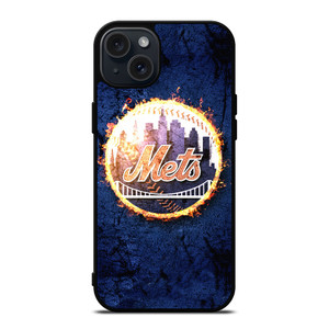 NEW YORK METS MLB iPhone 15 Plus Case Cover