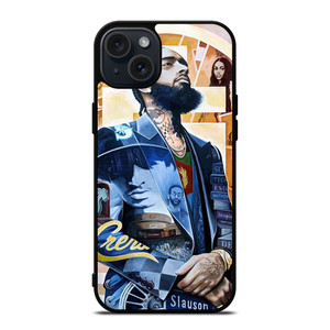 NIPSEY HUSSLE ART iPhone 15 Plus Case Cover NIPSEY HUSSLE ART iPhone 15 Plus Case Cover