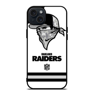 OAKLAND RAIDERS NFL iPhone 15 Plus Case Cover OAKLAND RAIDERS NFL iPhone 15 Plus Case Cover