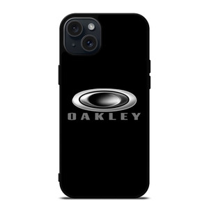 OAKLEY BLACK LOGO iPhone 15 Plus Case Cover OAKLEY BLACK LOGO iPhone 15 Plus Case Cover