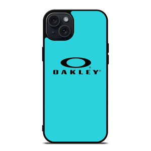 OAKLEY LOGO BLUE iPhone 15 Plus Case Cover OAKLEY LOGO BLUE iPhone 15 Plus Case Cover