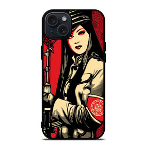 OBEY PROPAGANDA POSTER iPhone 15 Plus Case Cover OBEY PROPAGANDA POSTER iPhone 15 Plus Case Cover