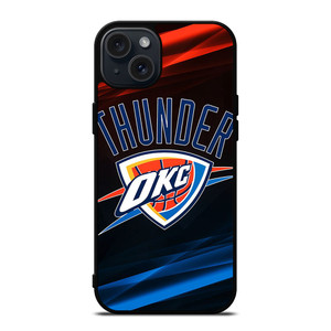OKLAHOMA CITY THUNDER LOGO iPhone 15 Plus Case Cover OKLAHOMA CITY THUNDER LOGO iPhone 15 Plus Case Cover