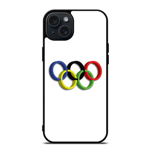 OLYMPIC RINGS LOGO iPhone 15 Plus Case Cover