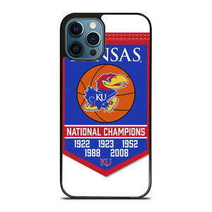 KANSAS JAYHAWKS UNIVERSITY BASKETBALL iPhone 12 Pro Max Case Cover