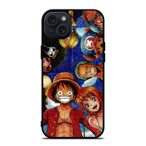 ONE PIECE GRUNGE ALL iPhone 15 Plus Case Cover