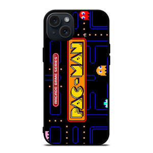 PAC MAN ARCADE GAME SERIES iPhone 15 Plus Case Cover