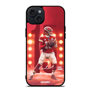 PATRICK MAHOMES 15 KANSAS CITY CHIEFS iPhone 15 Plus Case Cover PATRICK MAHOMES 15 KANSAS CITY CHIEFS iPhone 15 Plus Case Cover