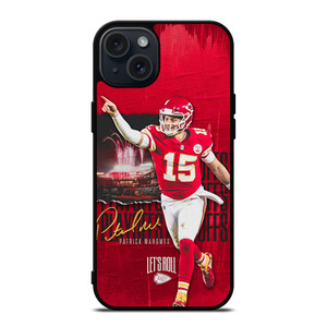 PATRICK MAHOMES KANSAS CITY CHIEFS iPhone 15 Plus Case Cover