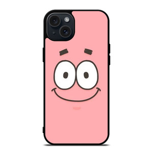 PATRICK STAR SMILE FACE iPhone 15 Plus Case Cover PATRICK STAR SMILE FACE iPhone 15 Plus Case Cover