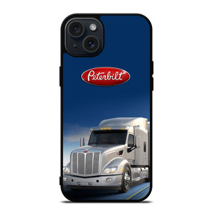 PETERBILT TRUCK BLUE SKY iPhone 15 Plus Case Cover PETERBILT TRUCK BLUE SKY iPhone 15 Plus Case Cover